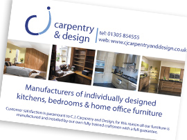brochure and flyer design Wareham
