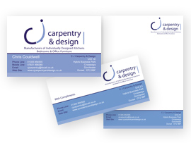 Business Card Stationery Design Crossways Dorset
